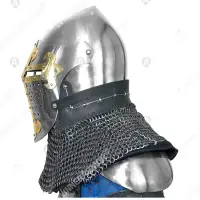 ROA helmet with brass cross