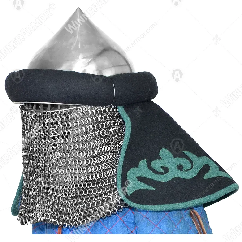 Mongolian helmet «Keshikten» with burlet