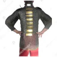 Chainmail with plates
