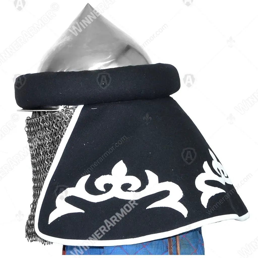 Mongolian helmet «Keshikten» with burlet