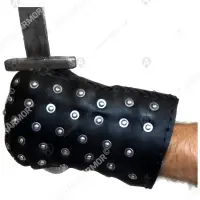 Brigandine mittens