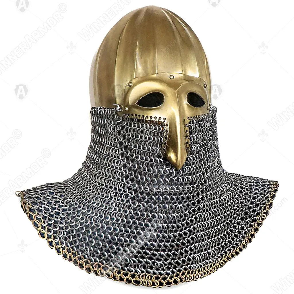 Russian helmet Nikolskoye golden