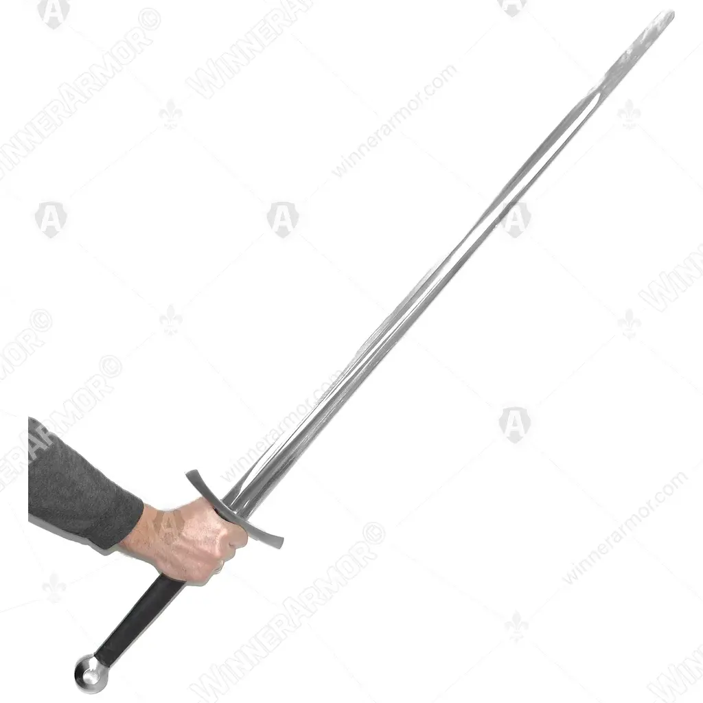 Longsword with round pommel type 2