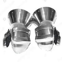 Plate gauntlets for medieval combat