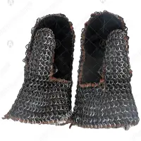 Chain mail mittens