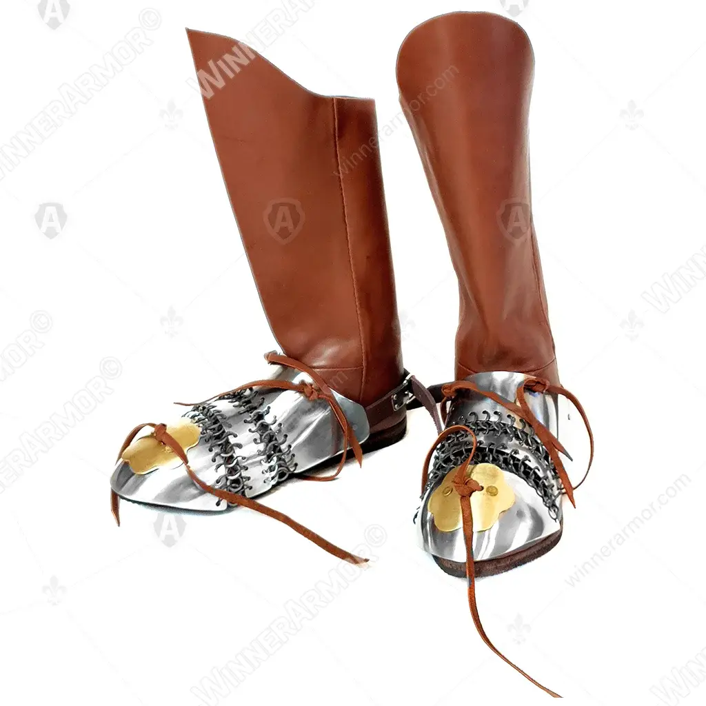 Three-part eastern sabatons