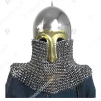 Helmet Kiev with golden mas