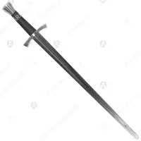 One-handed sword with conical pommel type 2