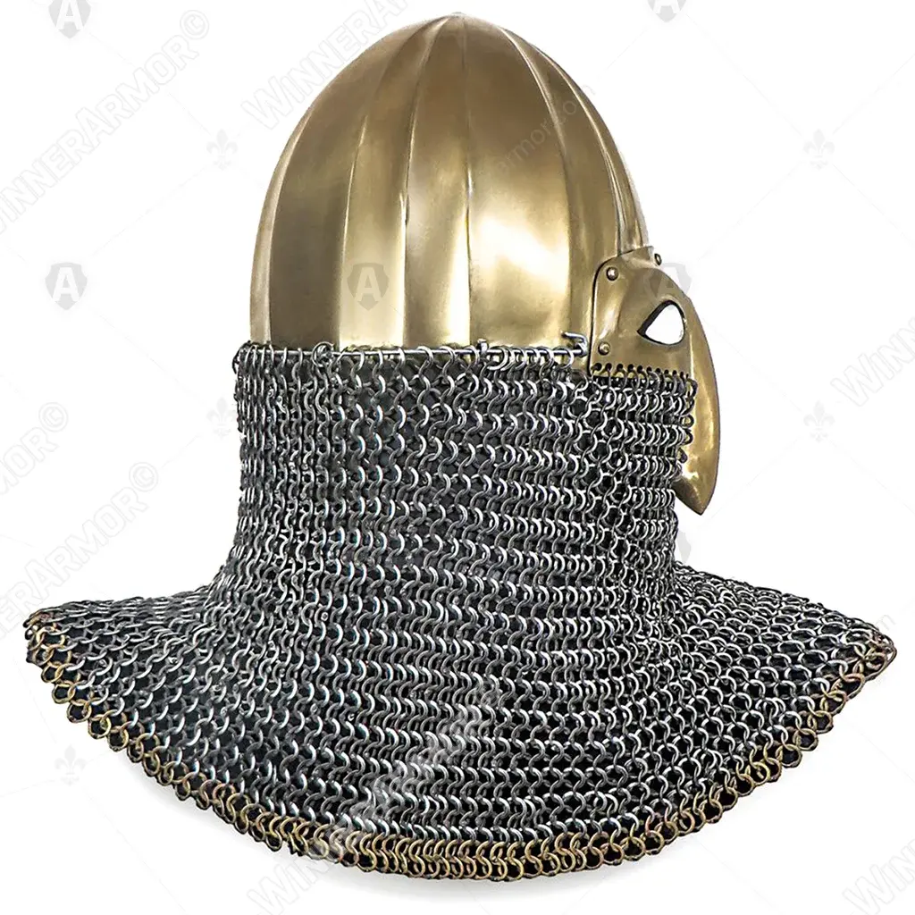 Russian helmet Nikolskoye golden