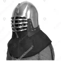 Wolf ribs with fabric aventail