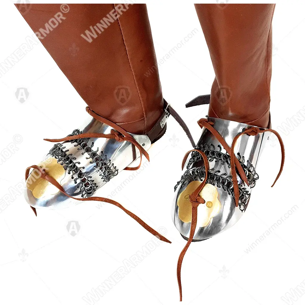 Three-part eastern sabatons