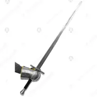 Longsword with conical pommel