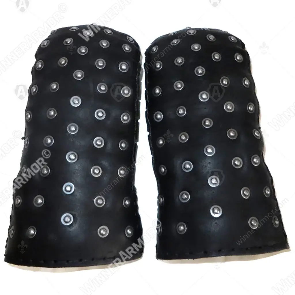 Brigandine mittens