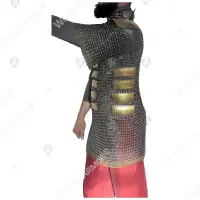 Chainmail with plates