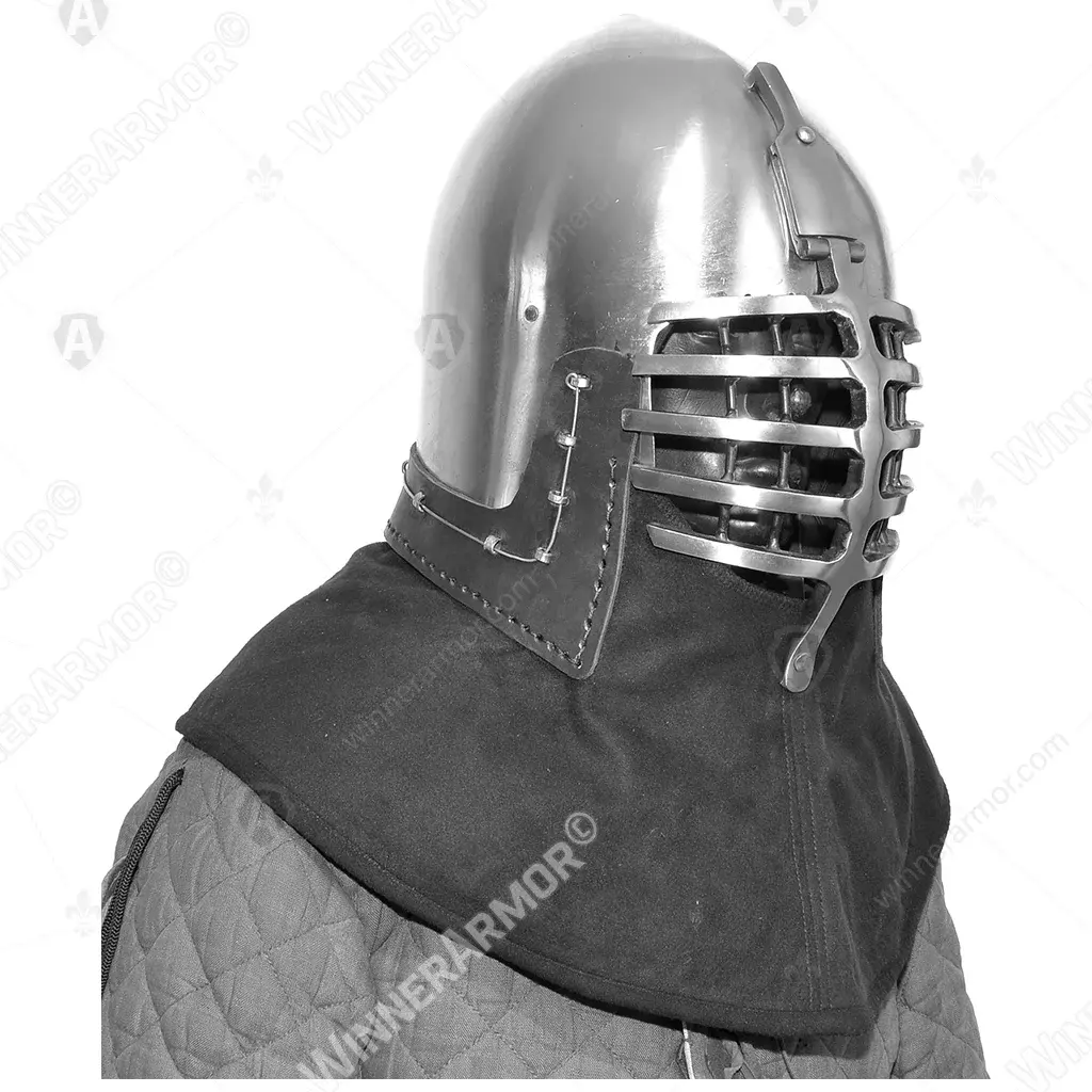 Wolf ribs with fabric aventail