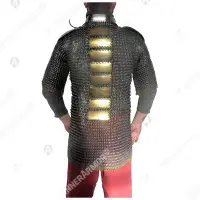 Chainmail with plates