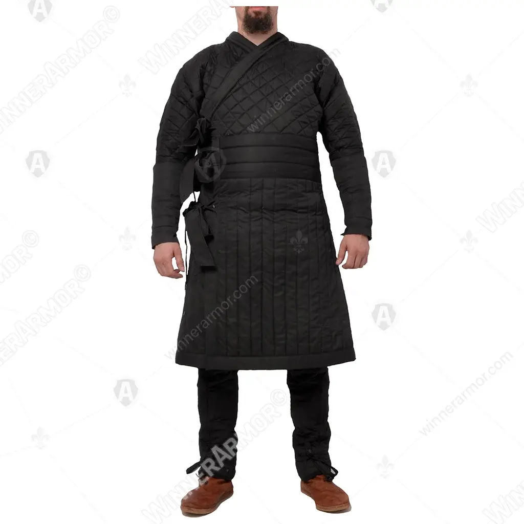 Quilted eastern robe