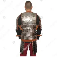 Lamellar armor with scales