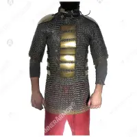 Chainmail with plates