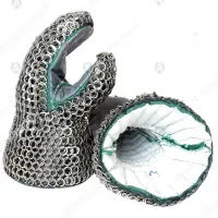 Mail Gauntlets with hidden protection