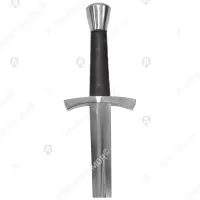 One-handed sword with conical pommel type 2