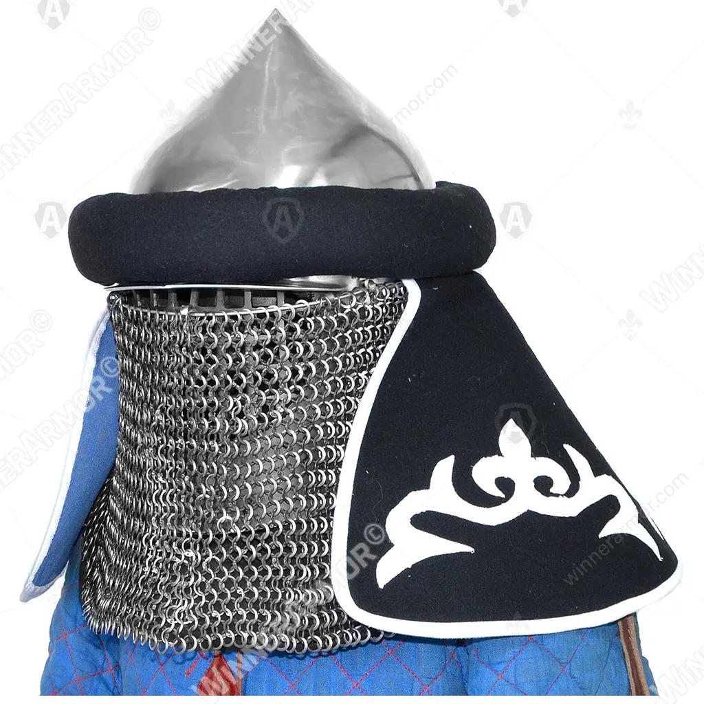 Mongolian helmet «Keshikten» with burlet