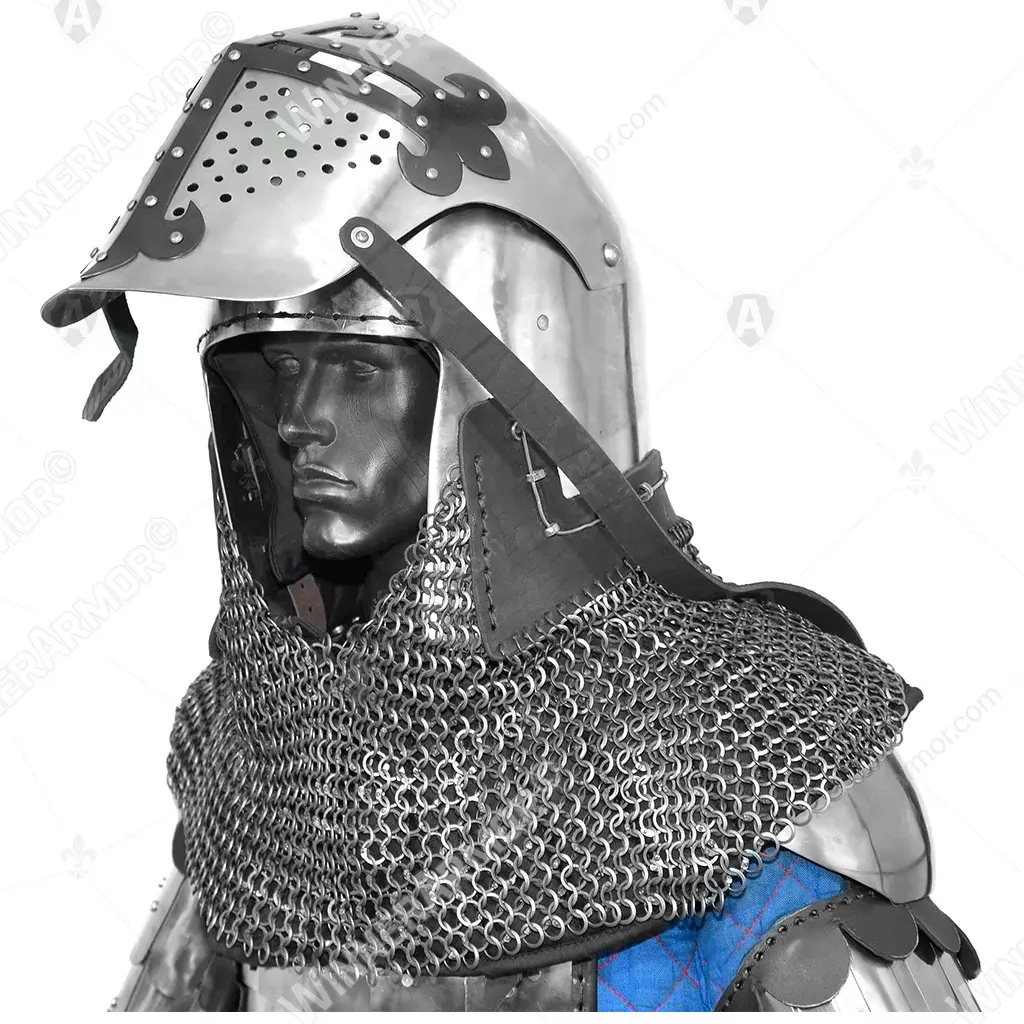 ROA helmet with black cross