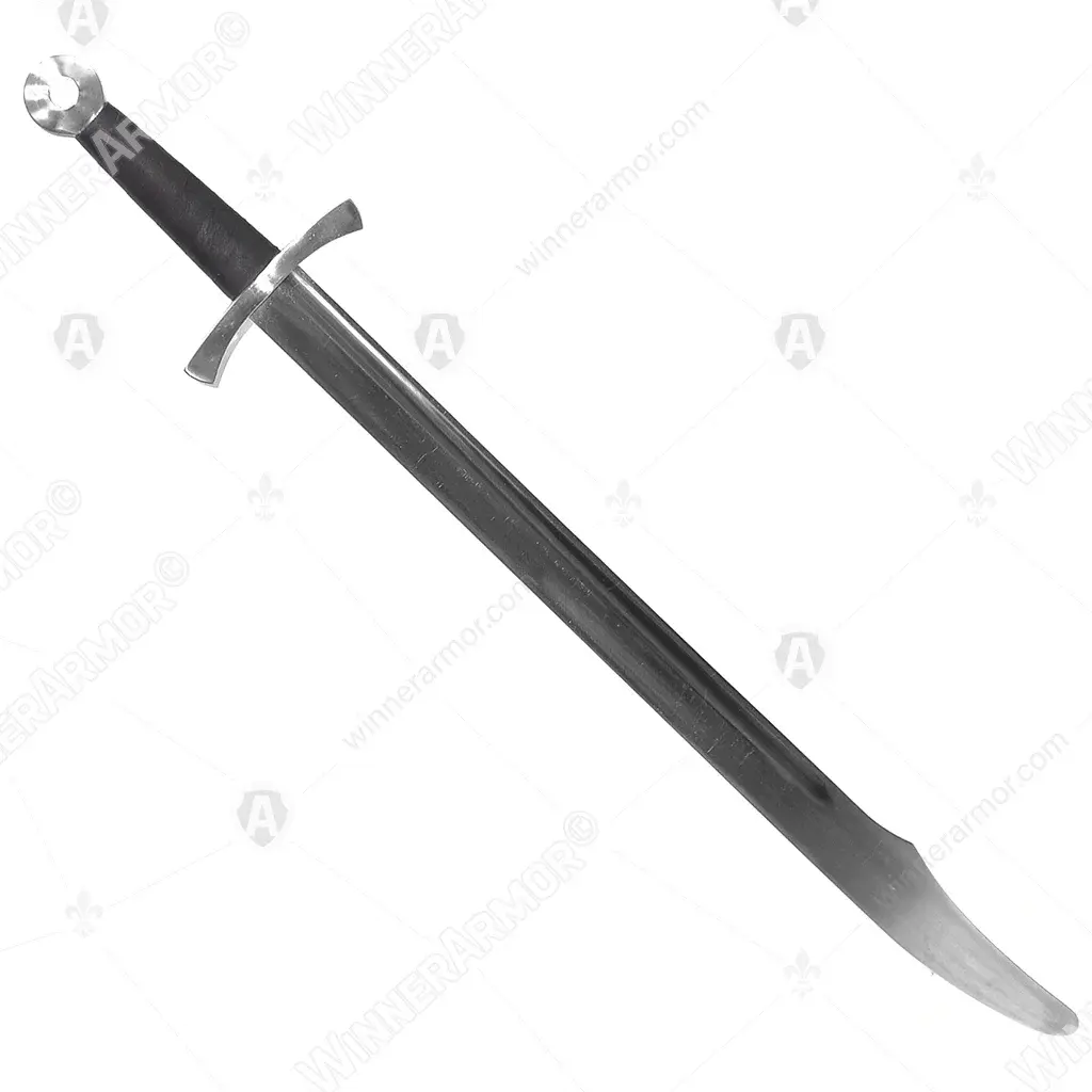 Falchion with round pommel