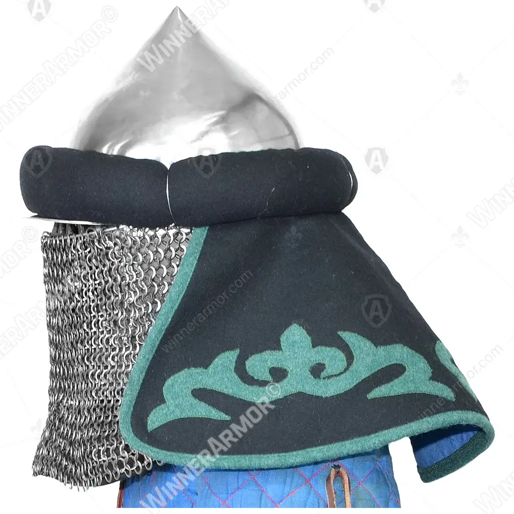 Mongolian helmet «Keshikten» with burlet