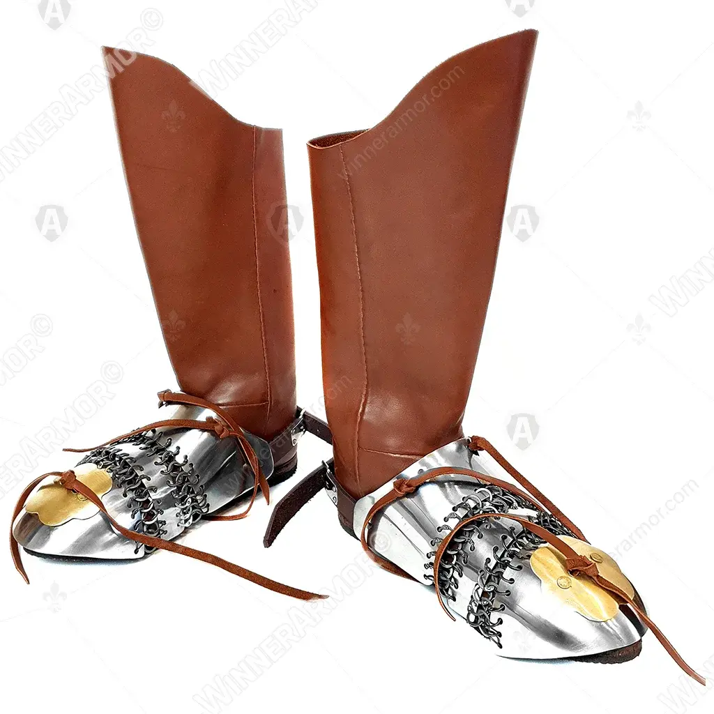 Three-part eastern sabatons