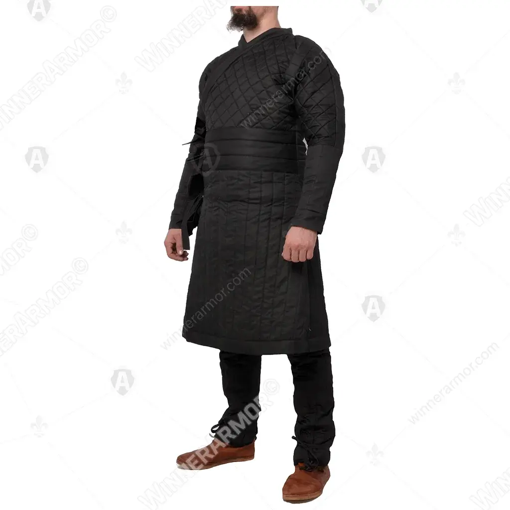 Quilted eastern robe