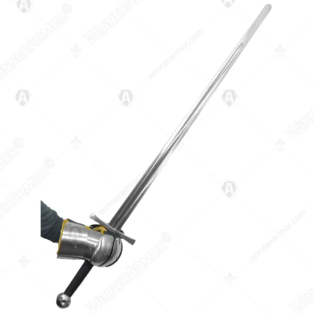 Longsword with round pommel