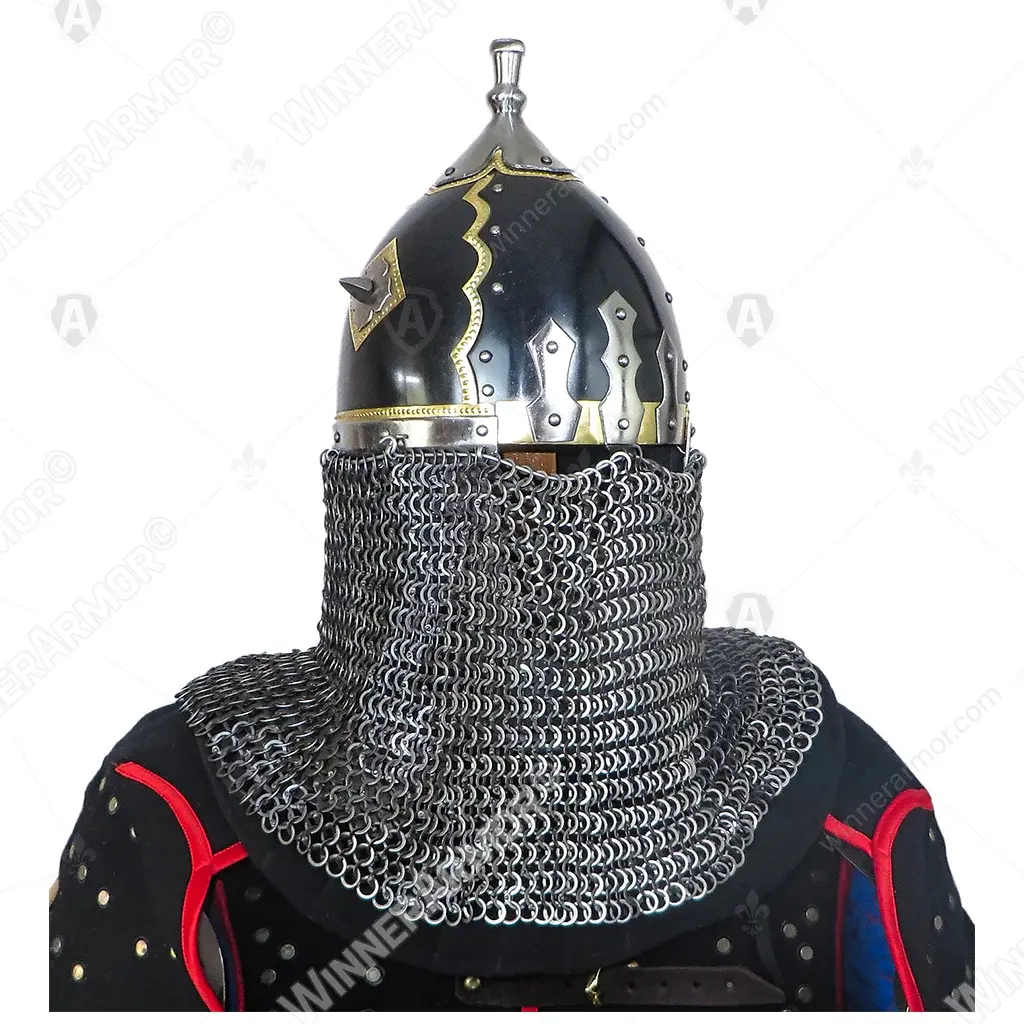 Black burial blackened