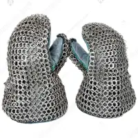 Mail Gauntlets with hidden protection