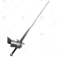 Longsword with round pommel