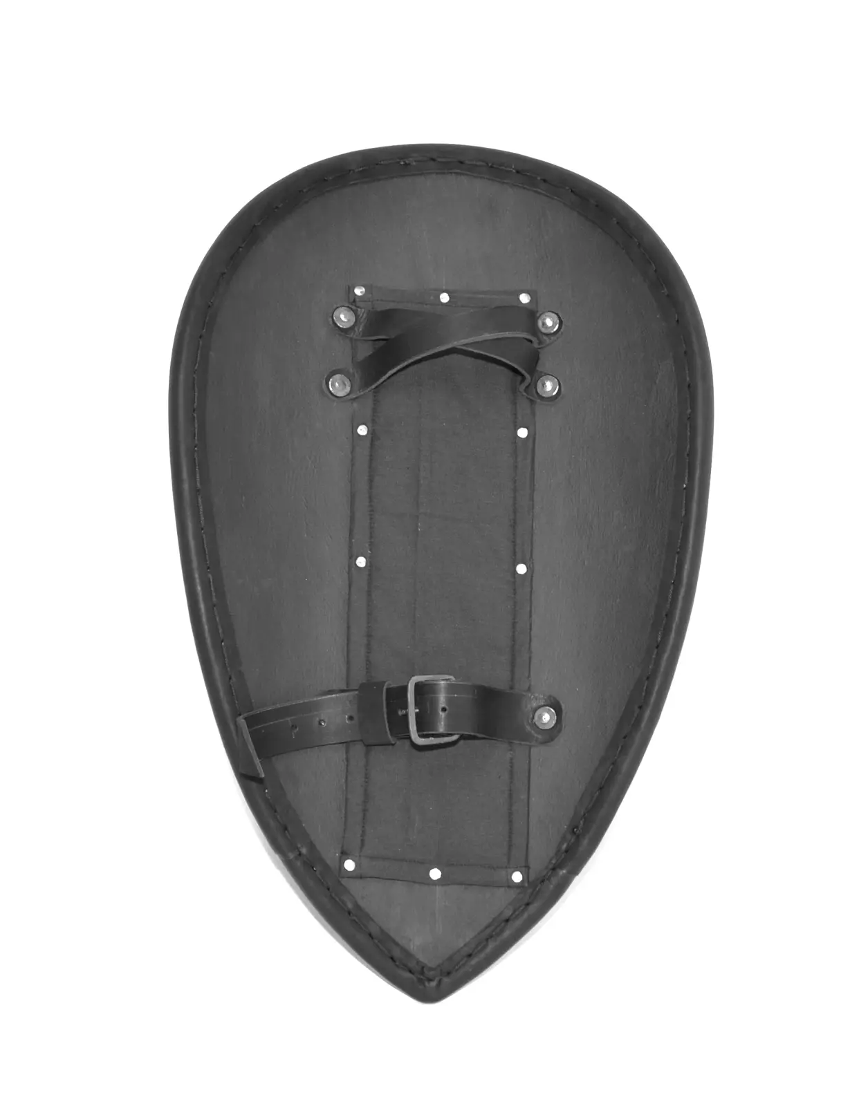 Teardrop combat shield