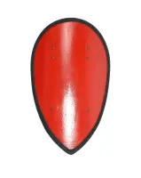 Teardrop combat shield
