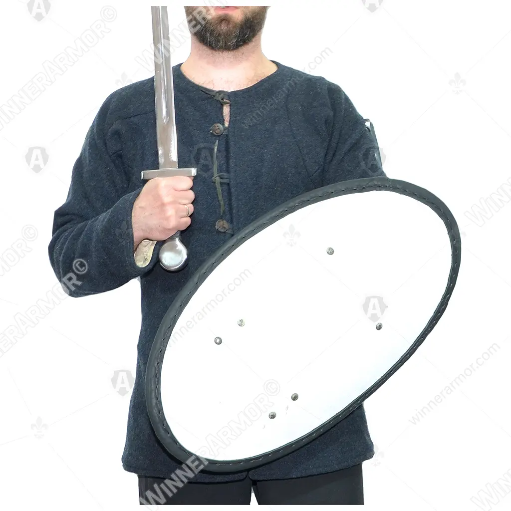 Oval punch shield