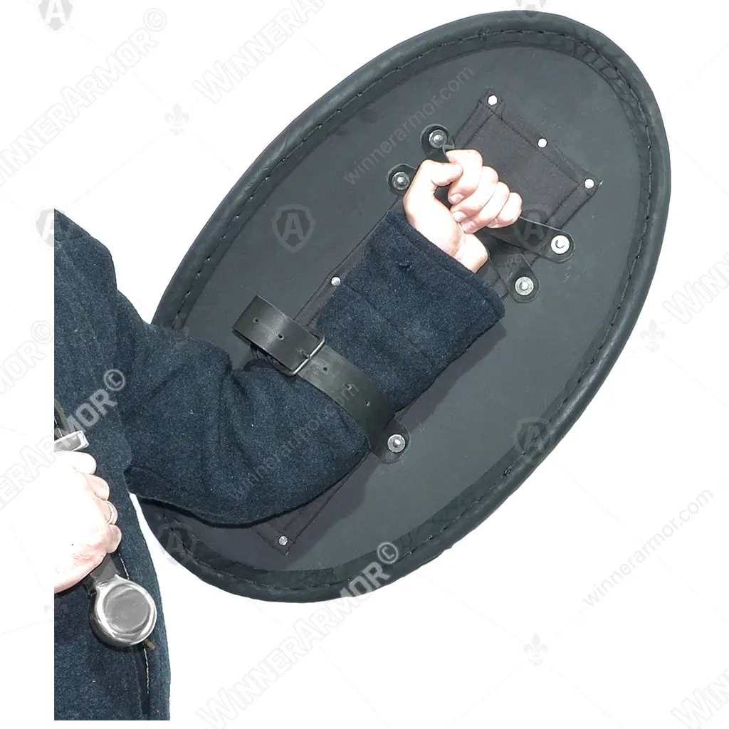 Oval punch shield