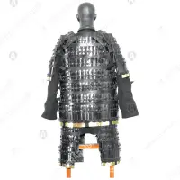 Blackened lamellar armor