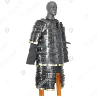 Blackened lamellar armor