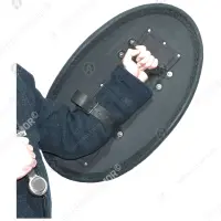 Oval punch shield